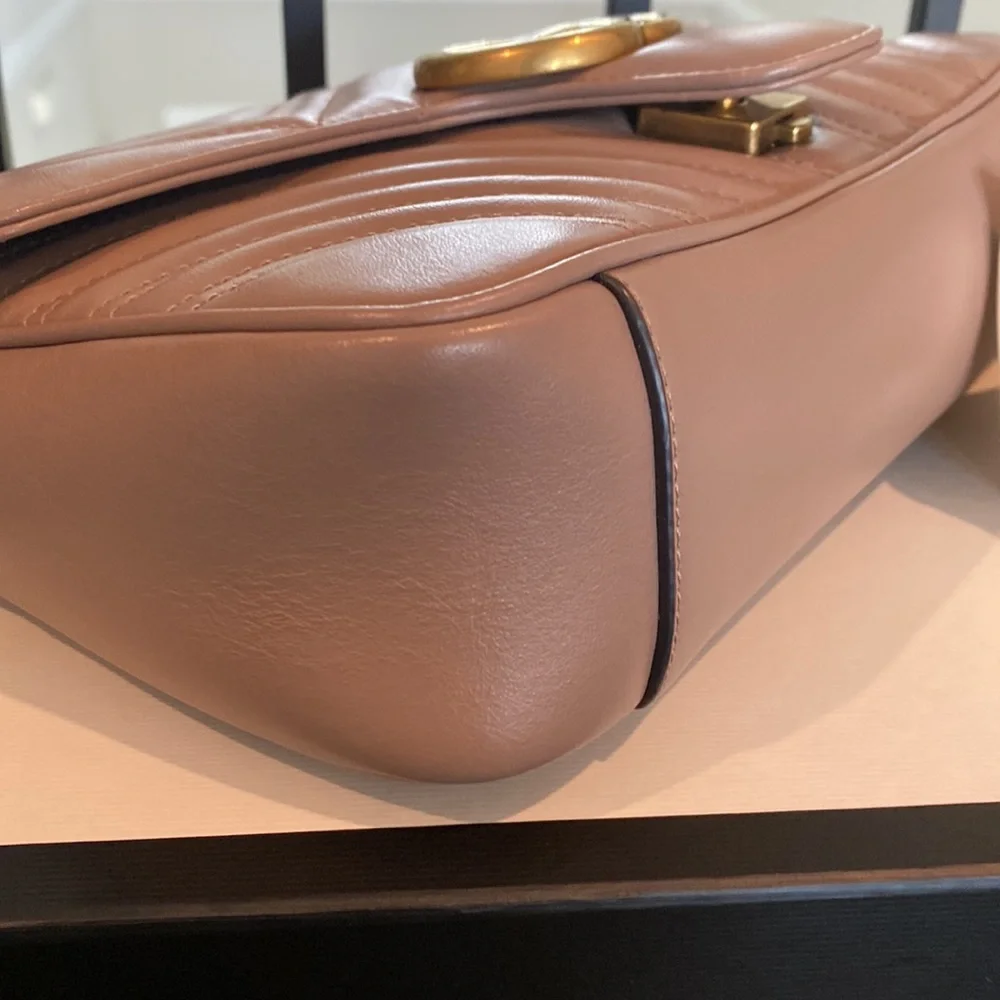 Gucci Double G Marmont shoulder bag - Medium. EXCELLENT condition. - Picture 4 of 8